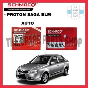 PROTON SAGA BLM AUTO SCHMACO ENGINE MOUNTING KIT SET (4PCS IN 1 SET) - 1 YEAR WARRANTY