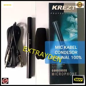 G306 original Mic condenser condesor mik microphone kabel cabel peka sensitif audio musik karaoke so