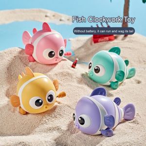 🐟Skindy Colorful Clownfish Swinging Toy A Cute and Interactive Wind-Up Clockwork Toy for Kids