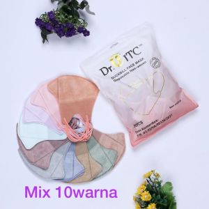 MASKER DUCKBILL WARNA WARNI DR ITC RAVA FACEMASK ISI 50 PCS