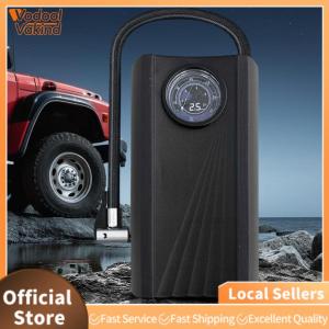 【Vakind】High-Performance Portable Car Air Compressor with LCD Screen Digital Tire Inflator for Cars Motorcycles Bikes and Sports Balls