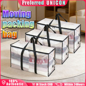 Dustproof Moving Bag Large Storage Tote Zipper Handle Waterproof Durable
