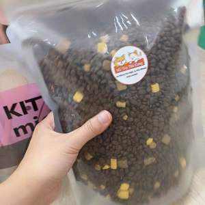 Hạt Mister Donut T1 kèm thịt sấy cho Mèo con Mèo mẹ mang thai.