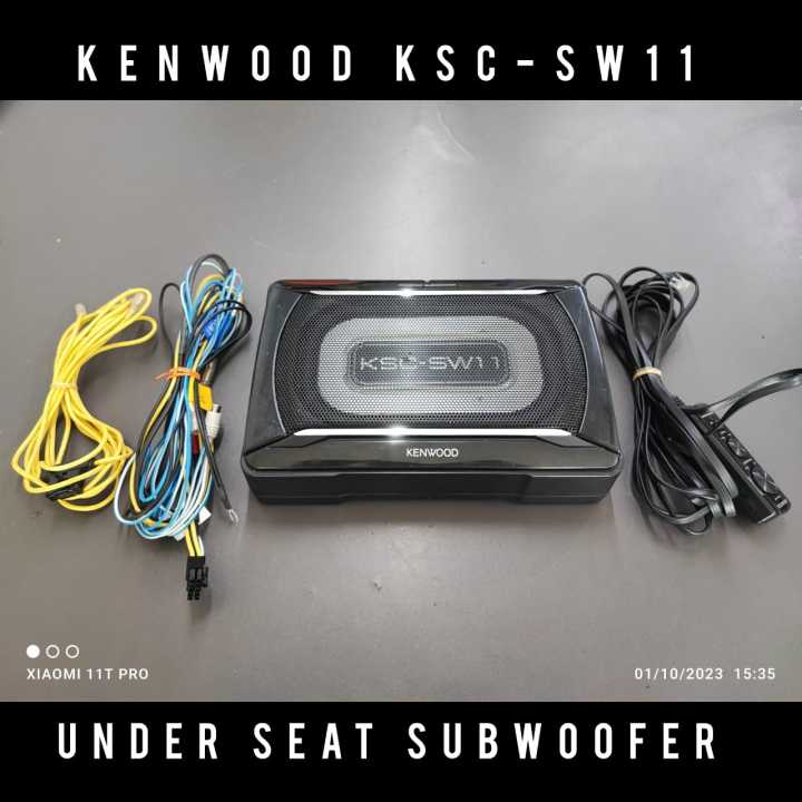 Kenwood store underseat subwoofer