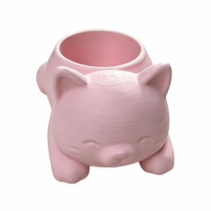 BLACKON In 3D Chậu hoa hình mèo Đồ trang trí Dễ thương Chậu cây mini Hài hước Trang trí Chậu trồng cây mọng nước Trang trí nhà cửa