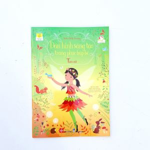Sách Dán hình sáng tạo trang phục búp bê - Tiên nữ - Sticker Dolly Dressing - Đinh Tị