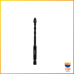 Top ดอกสว่าน เจาะอเนกประสงค์ ดอกสว่านคาร์ไบด์เจาะปูนโรตารี่ 6/8/10mm 4-Edge Cross Drill Bit