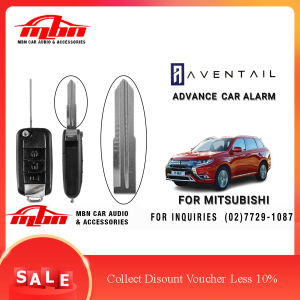 Mitsubishi Aventail Car Alarm System Car Alarm Auto Security with Flip Key