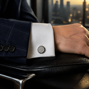 T6JOB1 1/2 pair Classic Mens Round Square Cufflinks Luxury High-End Luxury Zircon Cufflinks New Elegant Plated Cuff Links Mens Jewelry