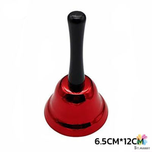 MD กระดิ่งมีด้ามจับ กระดิ่งเรียกลูกค้า ระฆังคริสต์มาส Hand Bell