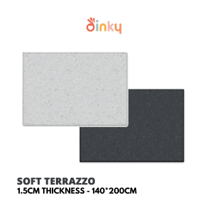 Kormat - SOFT TERRAZO 1.5CM thickness Playmat | 4 thick layers of protection | Double sided design
