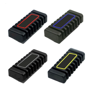 Motorcycle Brake Pedal Cover Weatherproof Rubber Ergonomic Foot Support Slip Resistant Motorcycle Brake Pedals for BAJAJ