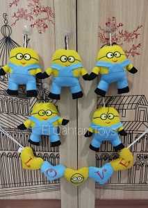 paket boneka hiasan kaca mobil gratis tempelan kaca boneka karakter