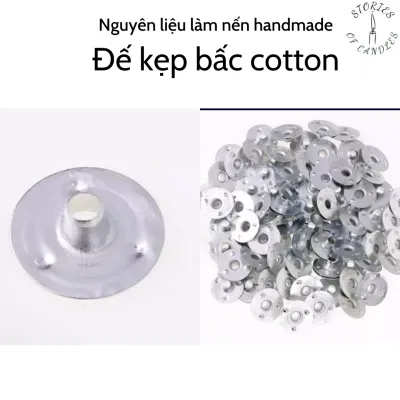Dây Bấc Nến (Tim Nến) Cuộn 2m Dây Bấc Nến Không Khói Bấc COTTON Làm Nến Handmade Cocaxia