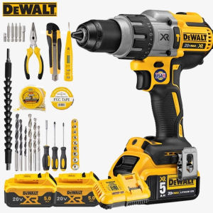 Dewalt-33* accessories-20V-160N.M-5.0ah-3-Mode-Cordless Drill Hammer Drill Cordless Impact Dril With LED Light