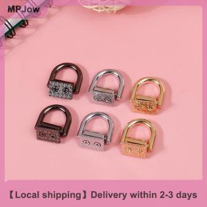 【Local shipping】 2Pcs D Ring Bag Side Clip Buckles Screw Handbag Chain Handles Connector Hanger