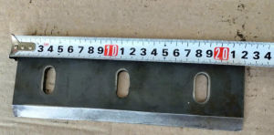 Bộ dao máy băm rơm lưỡi 2 mặt làm bằng nhíp cán