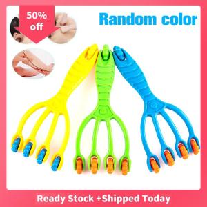🔥🔥🔥sjqgqx 1PCS Four Claw Type Body Massager Neck Back Face Roller Head Relaxation Tool