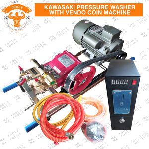Kawasaki Belt-Type Pressure Washer Carwash Vendo Business Complete Set