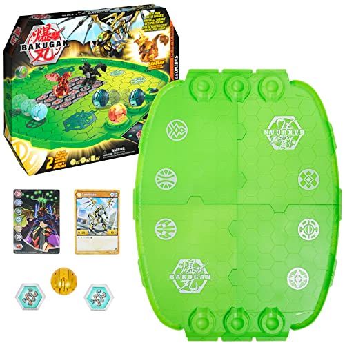 Bakugan Evo Battle Arena, Includes Exclusive Leonidas Bakugan, Cards and  BakuCores, Neon Game Board for Bakugan Collectibles, Ages and Up Lazada 