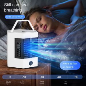 COD Atomisasi Arctic Air Cooler Fan Mini Ac Portable Usb Pengingin Ruangan Portable Ac Pendingin Udara Ac Mini Usb Portable AC USB Praktis Pendingin Ruangan Mini Import USB High Quality Import - AC Mini Cooler Atomisasi Nampan Es Ganda