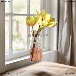 [COD] ZHONGYI0 Bình hoa bằng nhựa trong suốt Bắc Âu bình hoa sắp xếp bình hoa cây thủy canh sáng tạo trang trí bàn phòng khách gia đình
