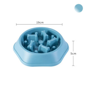 PET Slow Down FEEDER FOOD Bowl Pet Bowl Dog Bowl Puppy Kitten Cat Food Bowl Pet Accessories