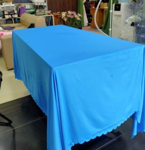 Khăn Trải Bàn Vải Thun Lót Dày Dùng Cho Bàn Họp Bàn Giáo Viên Bàn Tiệc Hội Nghị 2m x 1m6