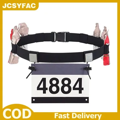 JCSYFAC Outdoor Running Race Number Belt Waist Pack Bib Holder For Triathlon Marathon Cycling Fitness Accessories