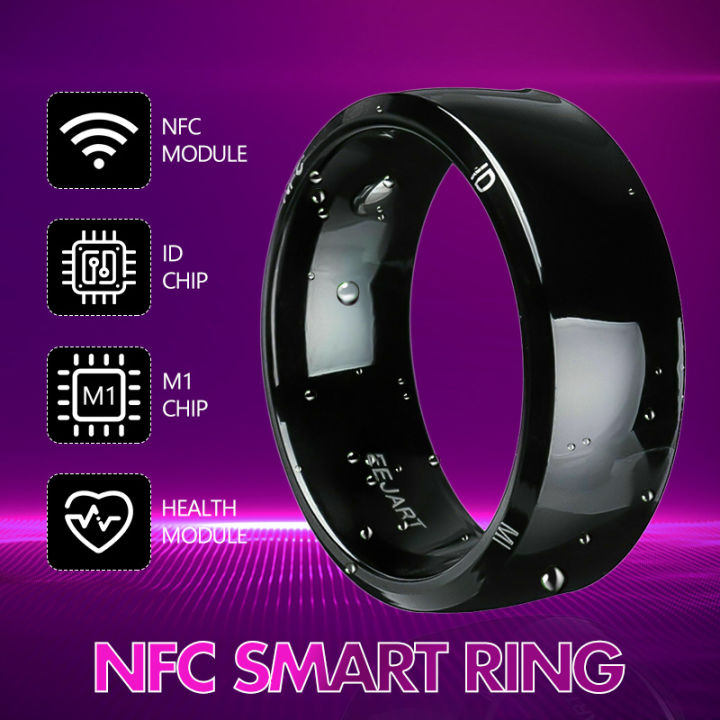 Smart Ring Wear Waterproof Unlock Health Protection New Technology ...