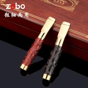 Zobo Genuine filter tip High-end dual-purpose washable filter with a fine-mesh red sandalwood mouthpiece
