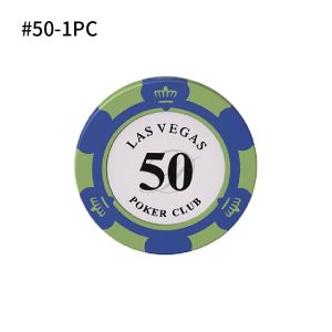 Professional Texas Poker Chips Striped Rim Colorful 14 Gram Clay Poker Chips