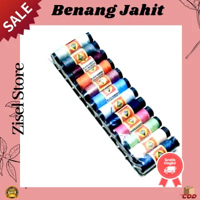 BENANG JAHIT DIAMOND WARNA BENANG JAHIT BAJU 1PACK ISI 12PCS