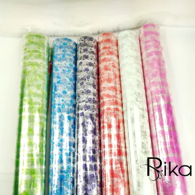 Plastik pembalut hamper opp bercorak 60x60cm 1pc