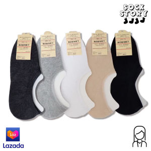 ถุงเท้าข้อสั้น ถุงเท้าใต้ตาตุ่ม ถุงเท้าซ่อนข้อ ถุงเท้าทํางาน ถุงเท้าผู้หญิง ขนาด 23 - 25 ซม.