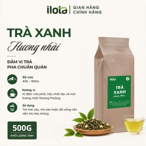 Trà nhài pha chế - Trà xanh nhài 500g - ILOTA Coffee & Tea