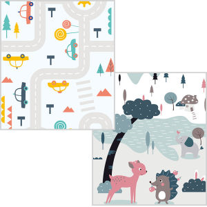 200x180x1.5cm Baby Play Mat Crawling Mat Foldable Waterproof XPE Playmat
