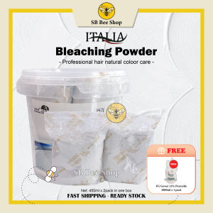 Italia Hair Bleaching Powder 450ml x 2