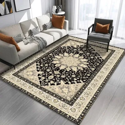 JSM - Karpet Lantai Ruang Tamu Karpet Eropa Karpet Aesthetic Anti Slip 160x210 LOKAL