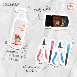 PORORO SET Shampo dan Pet Oil PORORO