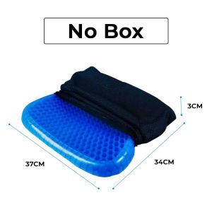 3D Cooling Grid Egg Sitter Gel Flex Seat Cushion Soft Silicone Honeycomb Design Original Soft Cushion Office