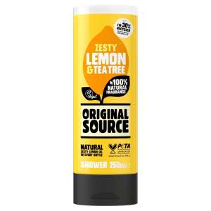 [Single/Bundle] Original Source Shower Gel Lemon & Tea Tree 250ml/500ml