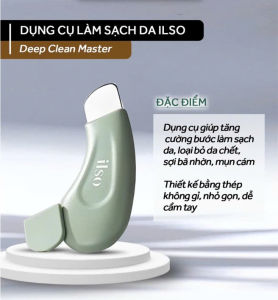 Dụng cụ làm sạch da gạt bã nhờn mụn cám ILSO DEEP CLEAN MASTER ma 110