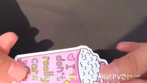 งานศิลปะสติกเกอร์ลายอะนิเมะ24ชิ้นสติ๊กเกอร์โทรศัพท์พีวีซีลายแม่มดผิวกันน้ำสามารถลอกได้เหมาะสำหรับเคสโทรศัพท์อิเล็กทรอนิกส์