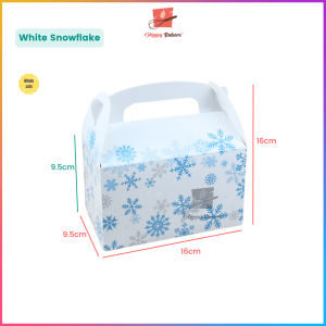 Winter Christmas Gift Box For Cakes Cookies Gifts Xmas 圣诞礼品盒 Krismas