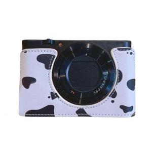 Bằng da PU làm thủ công Túi máy ảnh bìa cho vlog máy ảnh nửa Vỏ Bao máy ảnh chủ