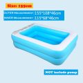 【Msia Stock】 Inflatable Swimming Pool Family Pool Kolam Renang Pelampung Outdoor Pool Kolam Mandi 2 Layers Premium. 