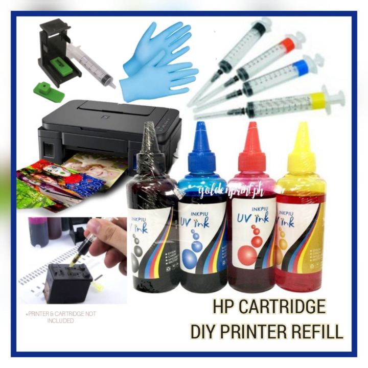 HP Printer cartridge Refill Ink Lazada PH
