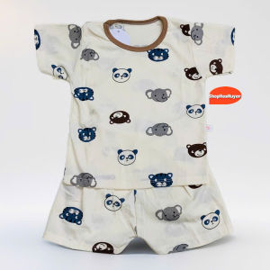 Bộ ba lỗ bé trai bé gái bộ quần áo ba lỗ cho bé sơ sinh chất tăm lụa siêu mềm mịn co giản 4 chiều bộ quần áo cộc tay cho bé