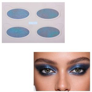 BEAUTYLADIES Eye Shadow Paste Feel Eye Shadow Tattoo Stickers Fake Tattoo Wedding Tool Change Color Tattoo Decals Face Flash Powder Style Explosive Flash Temporary Tattoo Party